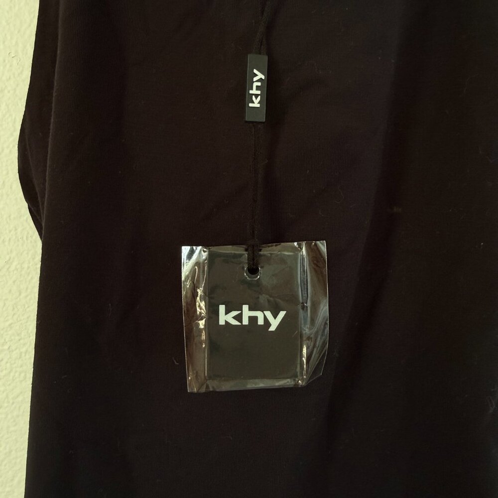 KHY Black Pierced Halter Bodysuit New With Tags - Picture 4 of 5